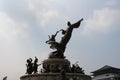 The Bronze Statue of Yang Yuhuan and Li Longji in Lintong, China