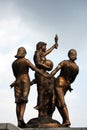 Bronze statues Royalty Free Stock Photo