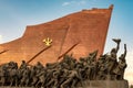 Grand Monument on Mansu Hill in Pyongyang Royalty Free Stock Photo