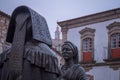 Bronze statues in Miranda do Douro
