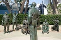 Bronze statues of A National Salute to Bob Hope