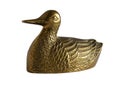 Bronze statuette of a duck