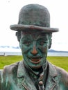 Bronze Statute Of Charle Chaplin Waterville County Kerry