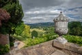 Bronze urn, Powis Castle, Wales