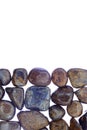 Bronzite heap jewel stones texture Royalty Free Stock Photo