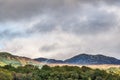 Brooding Scottish Hillside above Crieff Scotland Royalty Free Stock Photo