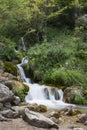 Brook waterfall at Zompo Lo Schioppo Royalty Free Stock Photo