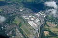 Brooklands Racing Circuit, Aerial View Royalty Free Stock Photo