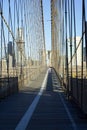 Brooklin Bridge, NYC. NEW YORK CITY - UNITED STATES