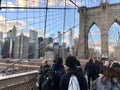 Brooklin Bridge overcrowded