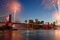 Brooklyn Bridge 125th Anniversary Royalty Free Stock Photo