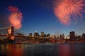 Brooklyn Bridge 125th Anniversary Royalty Free Stock Photo