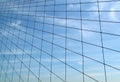 Brooklyn Bridge Cables Against Sky With Wispy Clouds