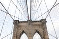 Brooklyn bridge close up 4 Royalty Free Stock Photo