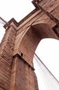 Brooklyn bridge close up 7 Royalty Free Stock Photo