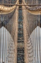 Brooklyn Bridge - Detail New York City, NY Royalty Free Stock Photo