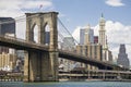 Brooklyn Bridge And Manhattan