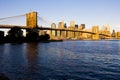 Brooklyn Bridge, Manhattan, New York City, USA Royalty Free Stock Photo