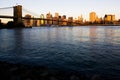 Brooklyn Bridge, Manhattan, New York City, USA Royalty Free Stock Photo