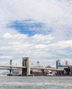 Brooklyn Bridge, Manhattan, New York City, USA Royalty Free Stock Photo