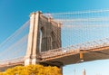 Brooklyn Bridge, New York City - USA Royalty Free Stock Photo