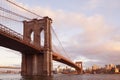 Brooklyn Bridge, New York City, USA Royalty Free Stock Photo