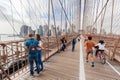 Brooklyn Bridge in New York City Royalty Free Stock Photo