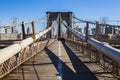 Brooklyn Bridge New York NYC Manhattan Royalty Free Stock Photo