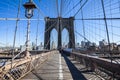 Brooklyn Bridge New York NYC Manhattan Royalty Free Stock Photo