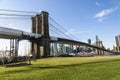 Brooklyn bridge in New York Royalty Free Stock Photo