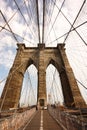 Brooklyn Bridge Royalty Free Stock Photo