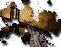 Brooklyn Bridge NYC Painting Royalty Free Stock Photo