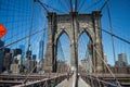 Brooklyn Bridge, One World Trade Center and Financial District: Summer in Manhattan