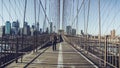 Brooklyn bridge Royalty Free Stock Photo