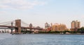 Brooklyn bridge and the watchtower building