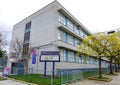Unior high school closed in Brooklyn, NY after New York City closed down the public school to stop the spread of the coronavirus