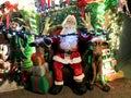 BROOKLYN, NEW YORK - DECEMBER 20, 2017 - Dyker Heights Christmas Lights are decorated for the holiday for