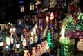 BROOKLYN, NEW YORK - DECEMBER 20, 2017 - Dyker Heights Christmas Lights are decorated for the holiday for