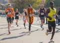 Brooklyn, New York - November 7, 2021: 50th Annual New York City Marathon Royalty Free Stock Photo