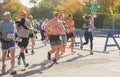 Brooklyn, New York - November 7, 2021: 50th Annual New York City Marathon Royalty Free Stock Photo