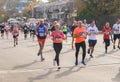 Brooklyn, New York - November 7, 2021: 50th Annual New York City Marathon Royalty Free Stock Photo