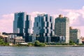 Horizontal view of iconic 420 Kent Luxury Brooklyn Apartments in Williamsburg, Brooklyn. A