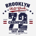 Brooklyn t-shirt graphics