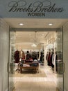 Brooks Brothers Women store at The Mall at Short Hills in New Jersey Royalty Free Stock Photo