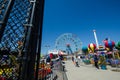 Brookyln, New York - Gated entrance to Luna Park, an amusement park located on New York City`s Coney Island