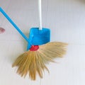 broom floor dustpan scoop cleanup home