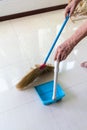 broom floor dustpan scoop cleanup home