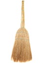 Broom isolated on white