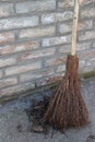 Broom made of branches