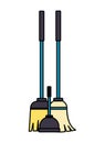 broom mop tool cleaning